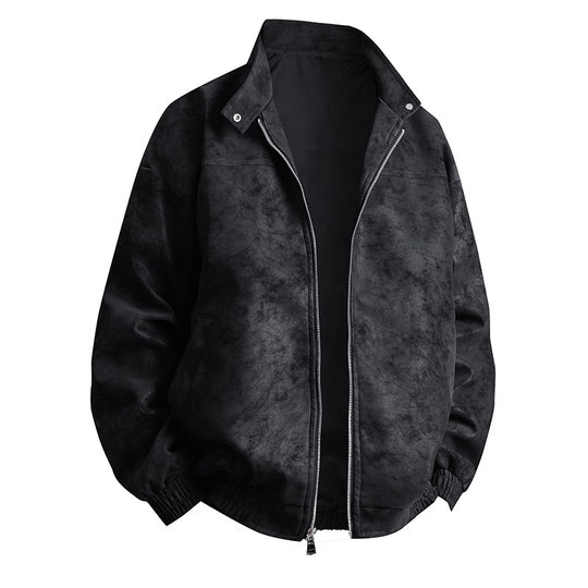 Herren modische Übergangsjacke im lässigen Stil mit praktischen Taschen R&B