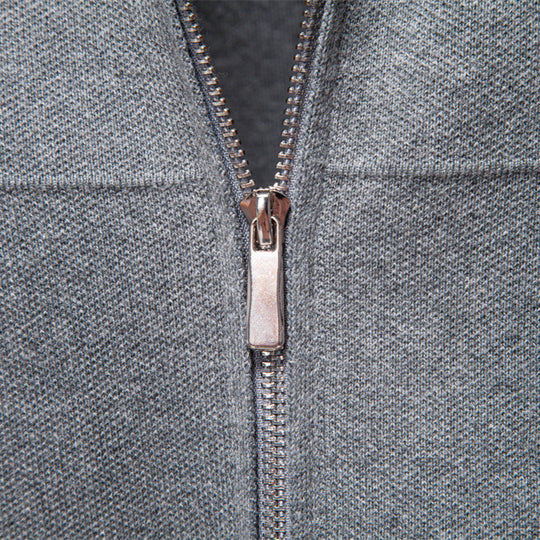 Herren modische Freizeitjacke mit hochwertigem Reißverschluss R&B