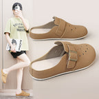 Damen Bequeme Clogs mit modischem Riemen und atmungsaktiver Obermaterialstruktur R&B