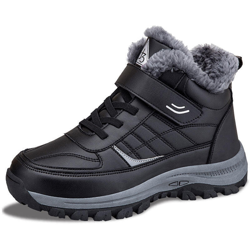 Damen isolierte Winterstiefel mit praktischem Klettverschlusssystem R&B