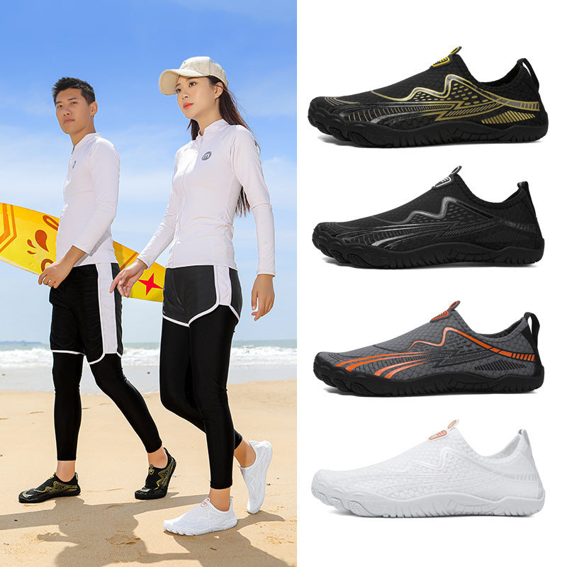 Damen Wassersport-Schuhe mit rutschfester Sohle und atmungsaktivem Obermaterial