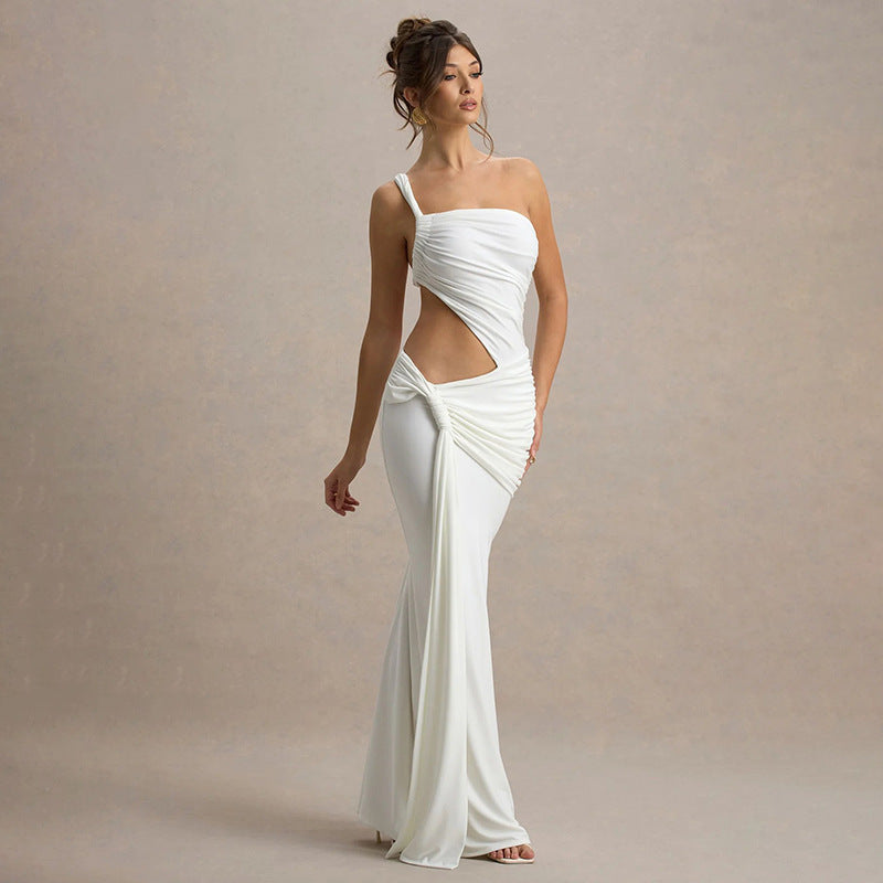 Damen Abendkleid mit raffinierten Cut-Out-Details R&B
