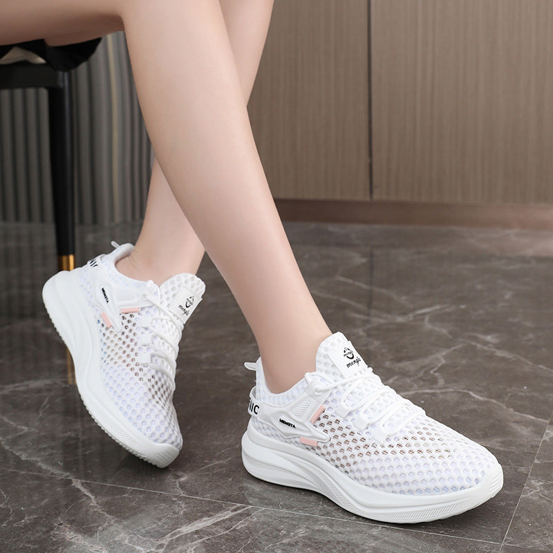 Damen atmungsaktive Freizeitsneaker mit rutschfester Laufsohle und innovativer Dämpfung R&B