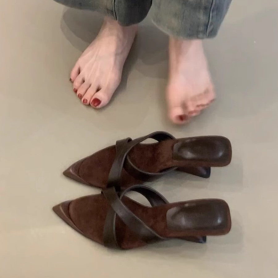 Damen elegante Sling-Heels mit komfortabler Fußbettgestaltung R&B