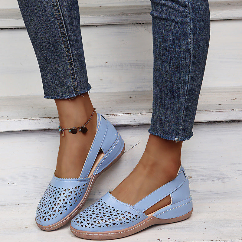 Damen Komfortable und luftige Riemensandalen R&B