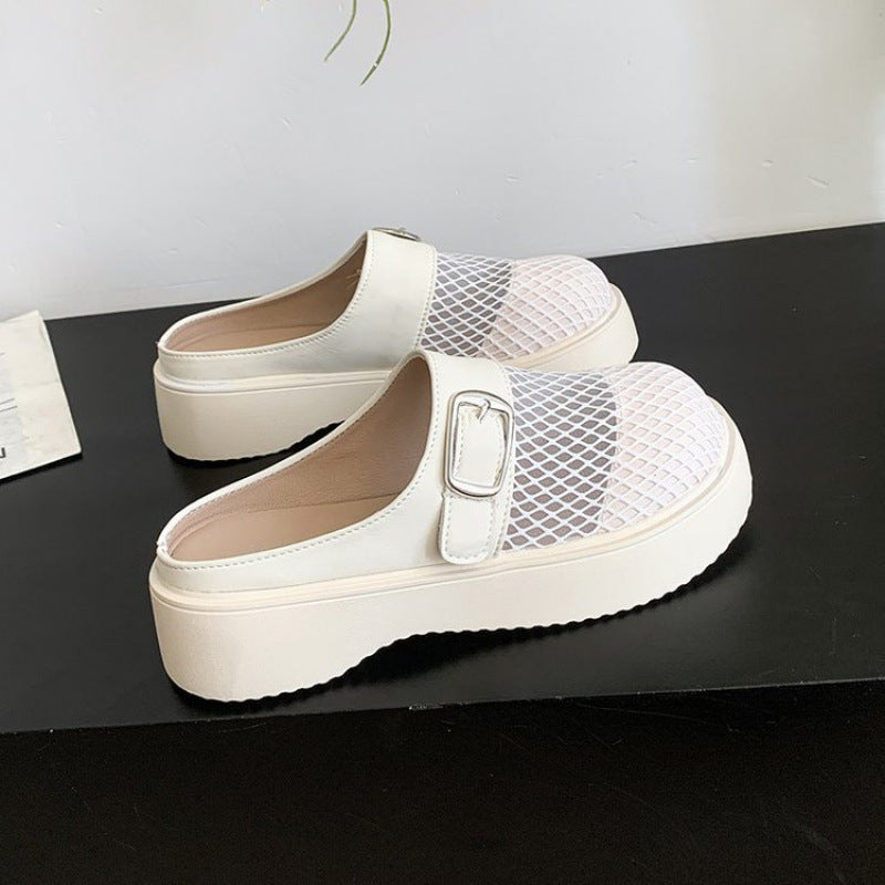 Damen Clogs mit trendigem Schnallen-Design R&B