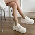 Damen Chunky Sneakers mit verstellbarem Klettverschluss und dämpfender Sohle R&B