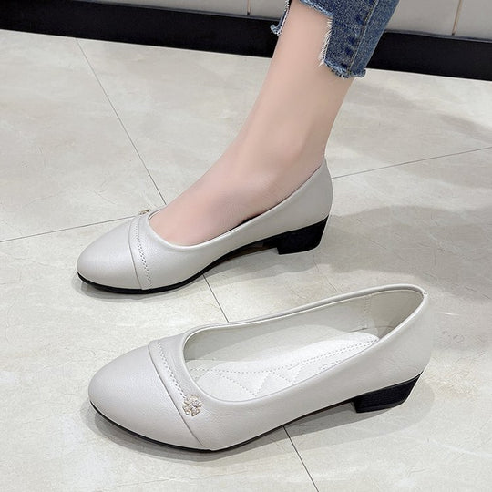 Damen elegante Ballerinas mit modischem Schmuckdetail R&B