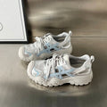 Damen Sportliche Lauf-Sneaker mit atmungsaktivem Mesh-Obermaterial und rutschfester Sohle R&B