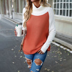R&B | Pullover in Kontrastfarbe