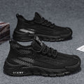 Damen Atmungsaktive Sportsneakers mit elastischer Schnürung und robustem Sohlenprofil