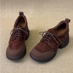 Damen Chunky Sneakers mit markantem Profil und hohem Absatz R&B