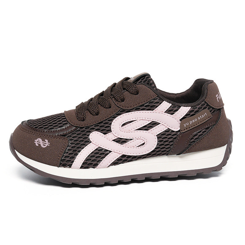 Damen Sportliche Mesh-Laufschuhe R&B