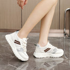 Damen Sportliche Sneaker mit atmungsaktivem Obermaterial und dämpfender Laufsohle R&B