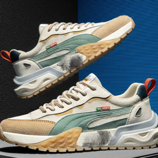 Damen modische und bequeme Sneakers mit atmungsaktivem Obermaterial R&B