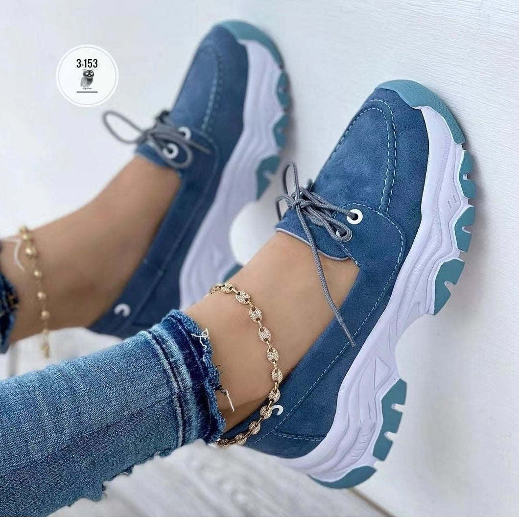 Damen Sneakers im sportlichen Design mit dämpfender Sohle R&B