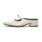 Damen Slipper mit verstellbarem Riemen