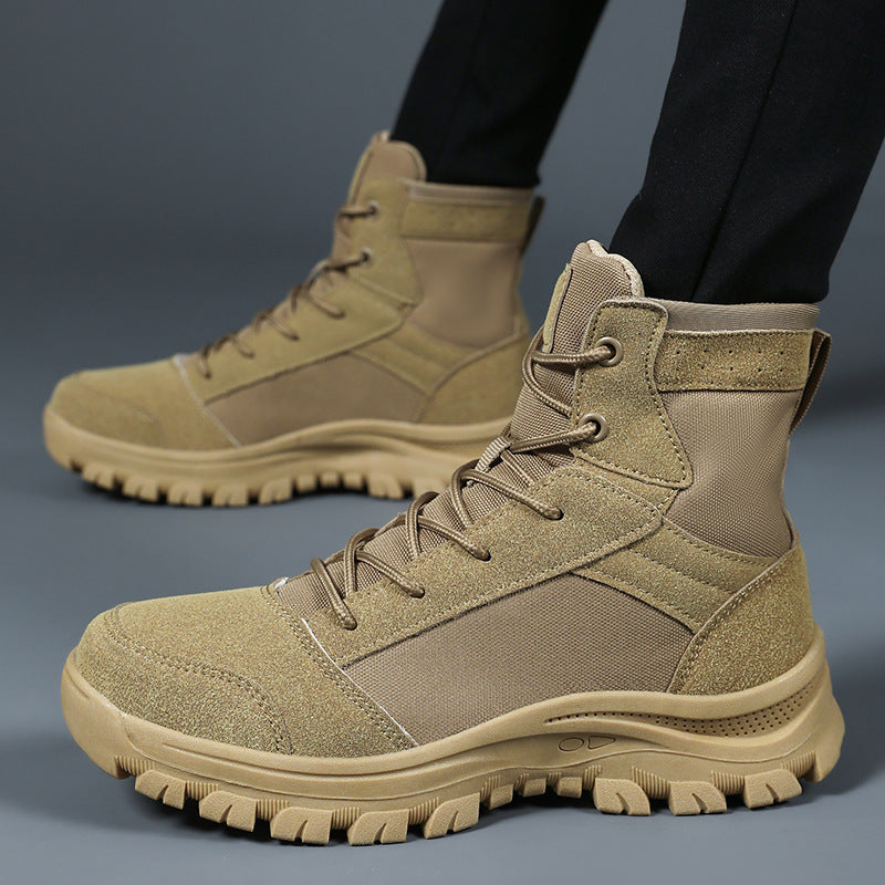 Damen Outdoor-Boots mit rutschfester Sohle und wasserdichtem Obermaterial