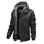 Herren jacke mit abnehmbarem Kapuzen-Innenfutter R&B