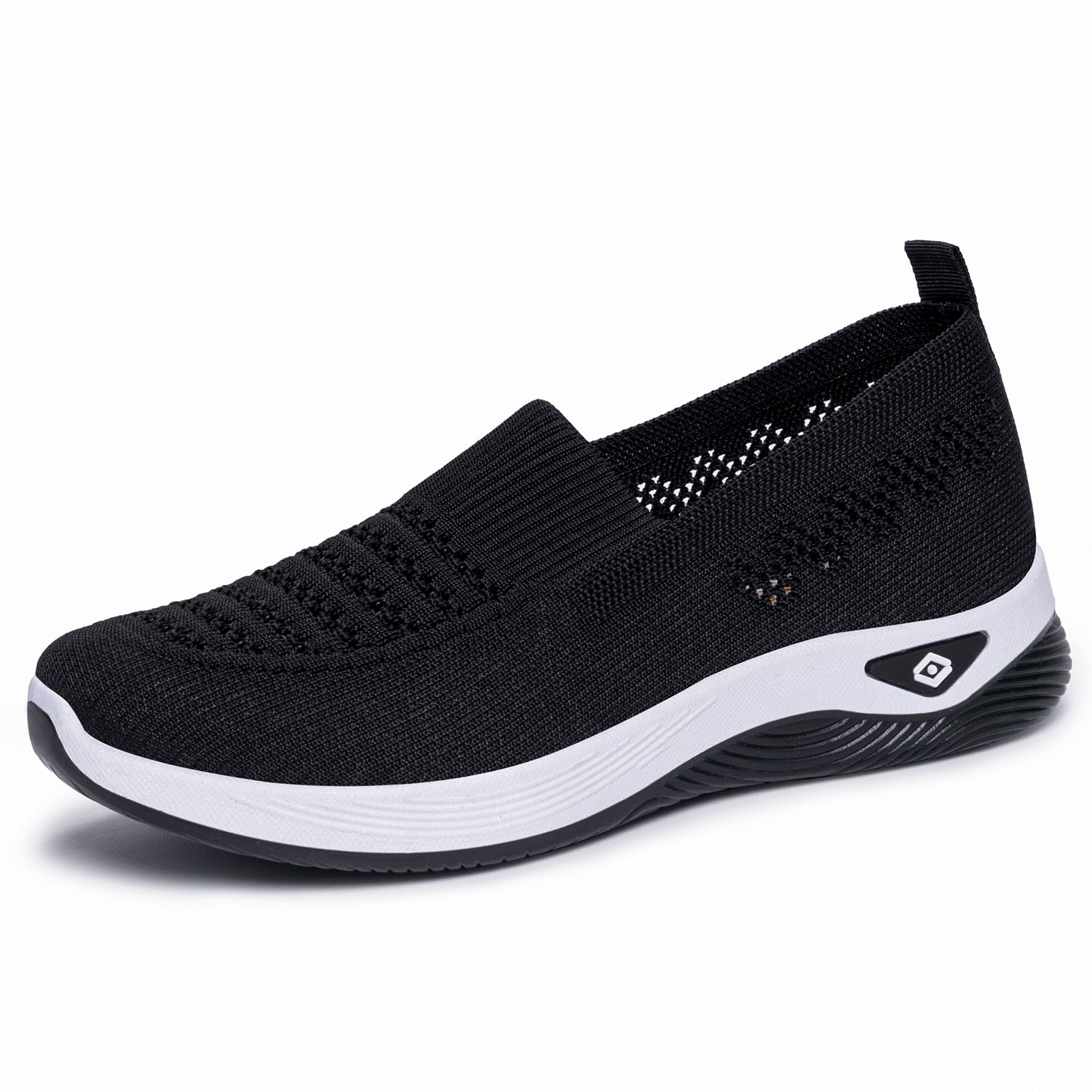 Damen Leichte Komfort-Sneaker mit atmungsaktiver Strickoberfläche