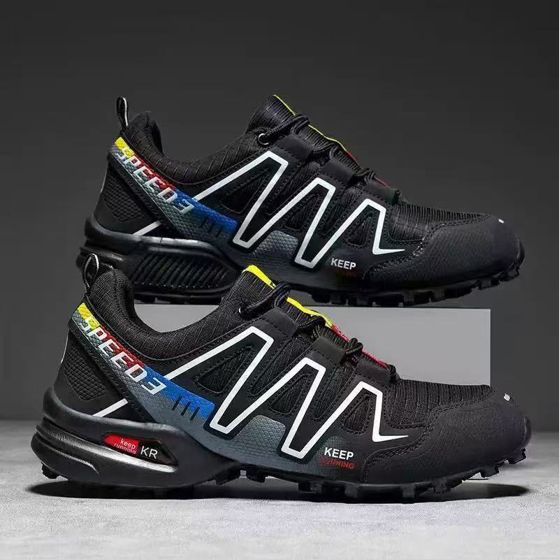 Damen Lauf- und Fitness-Sneaker mit rutschfester Sohle und atmungsaktiver Mesh-Konstruktion R&B