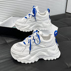 Damen Chunky Sneakers mit atmungsaktivem Obermaterial und rutschfester Sohle R&B
