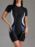 Damen Schwimmanzug mit elegantem Reißverschluss und sportlichem Schnitt R&B