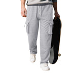 Cargo Jogginghose Herren mit elastischem Bund und Seitentaschen