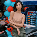Damen Sportliches Funktionsoberteil mit auffälligem Hand-Design R&B