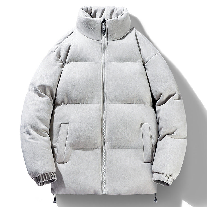 Damen wattierte Überjacke mit hohem Kragen und weichem Innenfutter