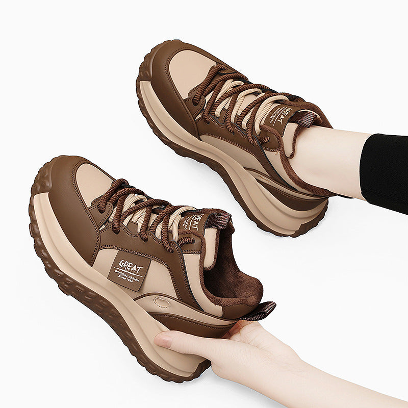 Damen Sportliche Chunky Sneaker mit dämpfender Außensohle R&B