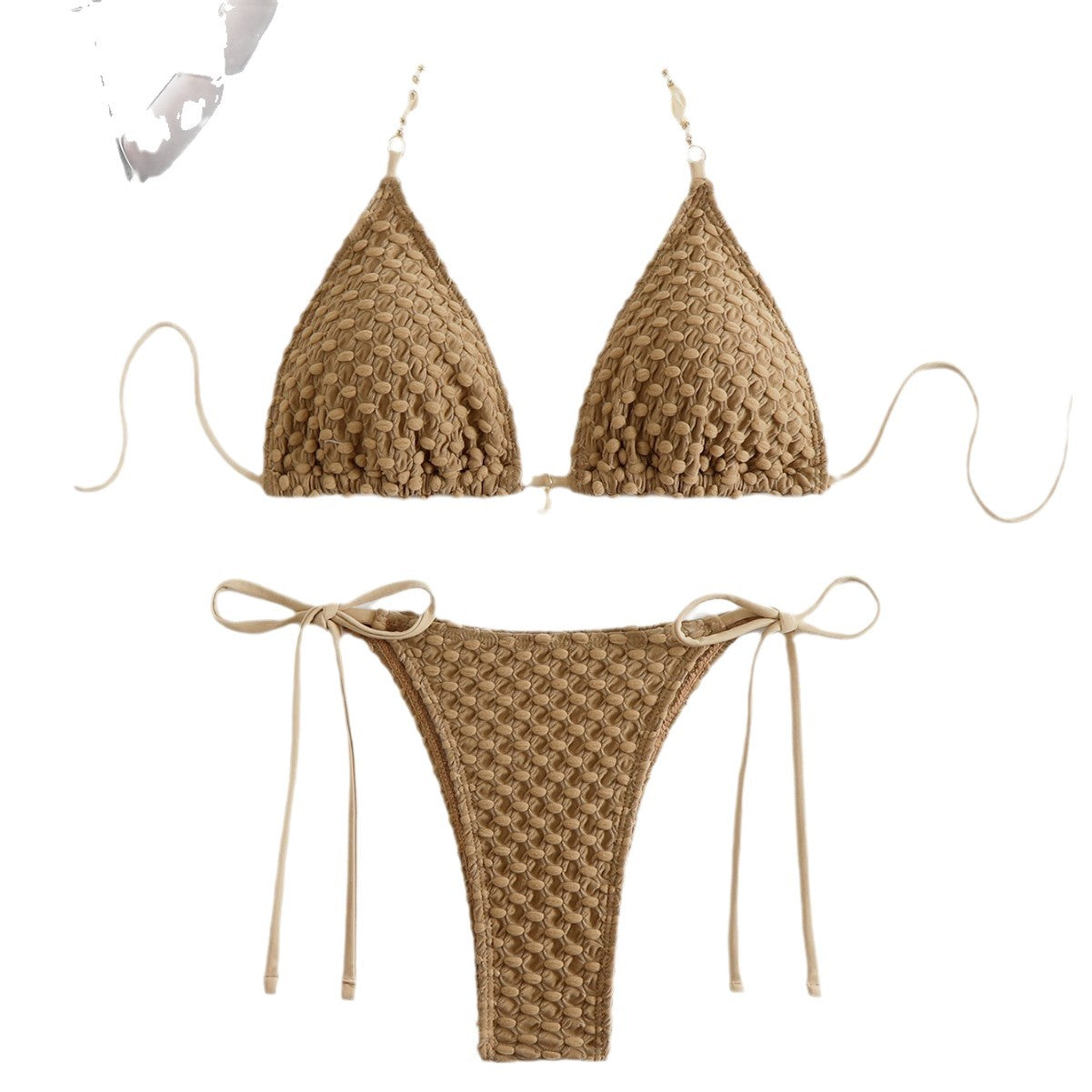 Damen Häkel-Bikini-Set mit eleganten Details R&B