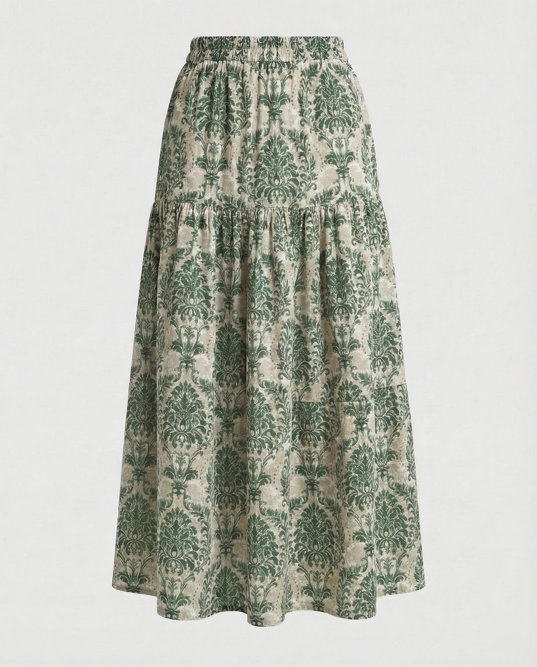 Damen Maxirock mit Print Freizeit
