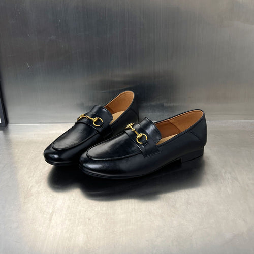 Damen Mokassins mit elegantem Schnallenverschluss und bequemer Innensohle R&B