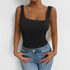 Damen Figurbetontes Top R&B