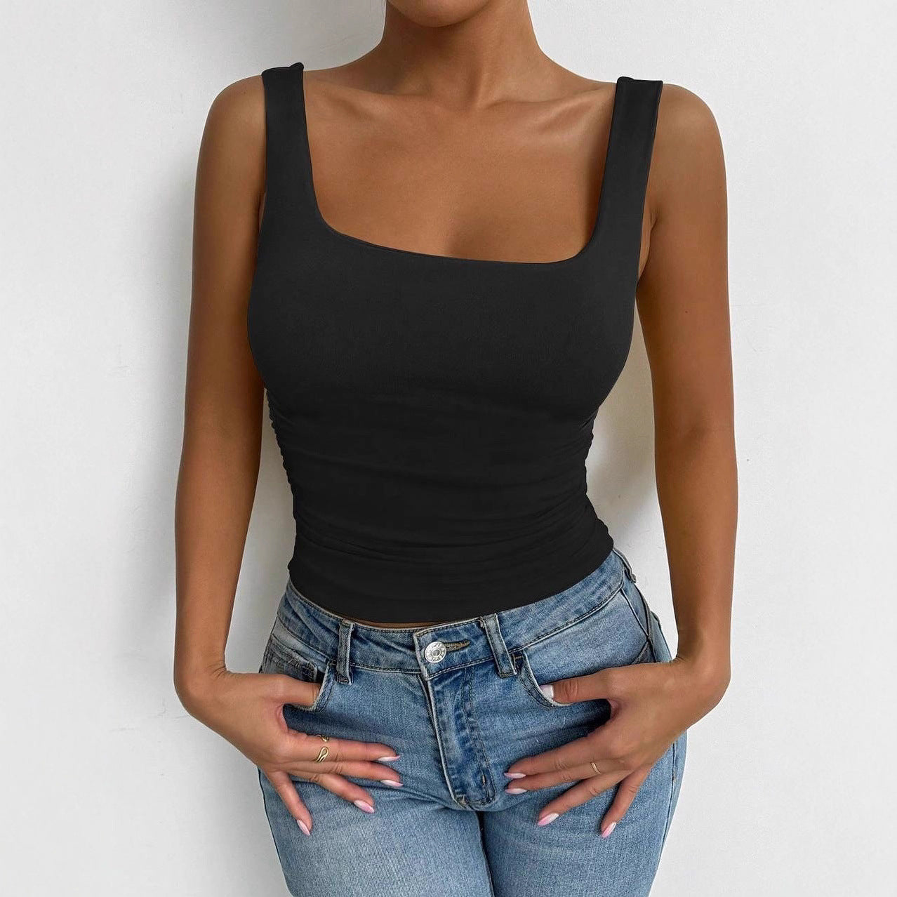 Damen Figurbetontes Top R&B