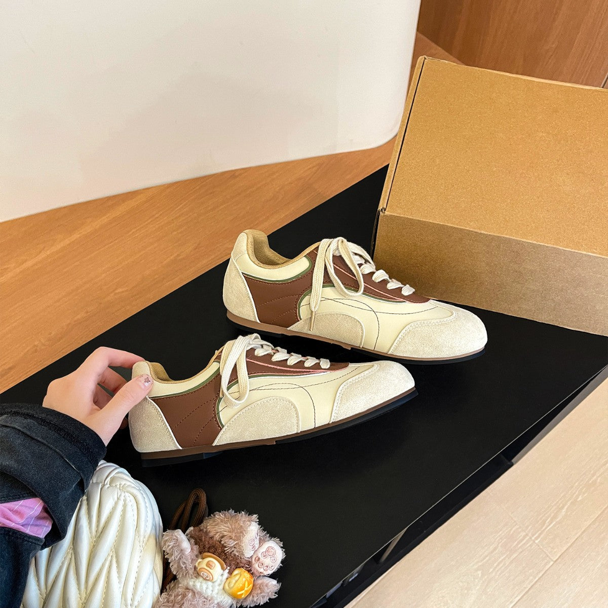 Damen Sportliche Sneakers mit modernem Design und atmungsaktiver Oberfläche R&B
