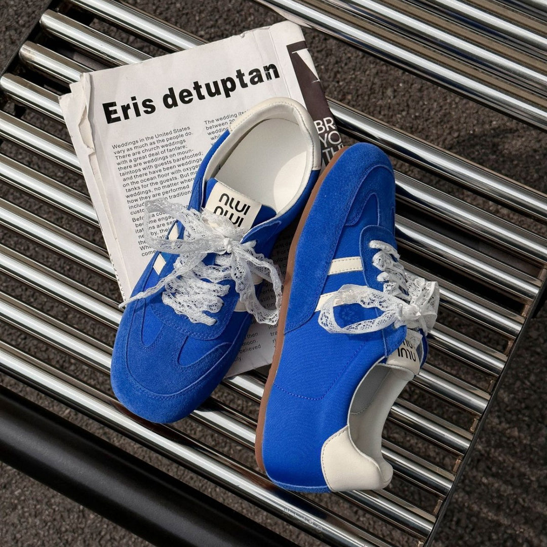 Damen Sportliche Sneakers mit atmungsaktivem Obermaterial von R&B