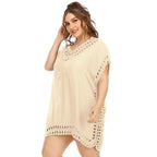 Damen eleganter häkeln Strandüberwurf R&B