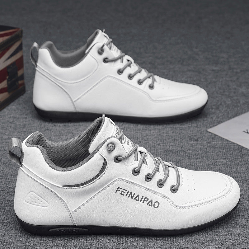 Damen lässige Sneaker mit hohem Komfort und robustem Lederoberteil R&B