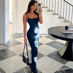 Damen Elegantes Maxikleid mit schmeichelnder Silhouette und floralem Design R&B