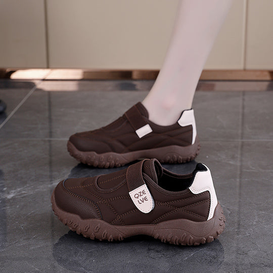 Damen Sportliche Sneakers mit rutschfestem Design und elastischem Verschlusssystem R&B