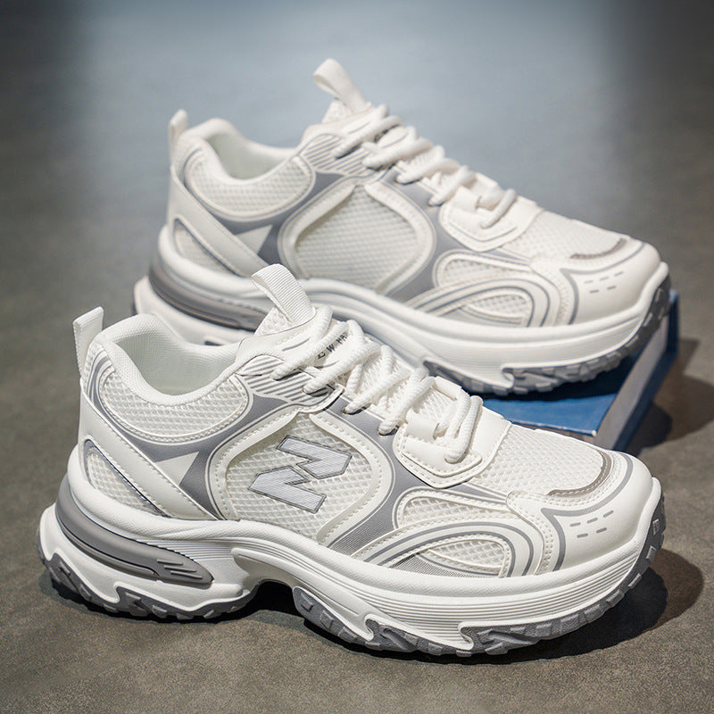 Damen Sportliche Performance Sneakers mit atmungsaktiver Mesh-Oberfläche und stabiler Sohle R&B