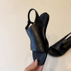 Damen Lederelastische Sandalen R&B