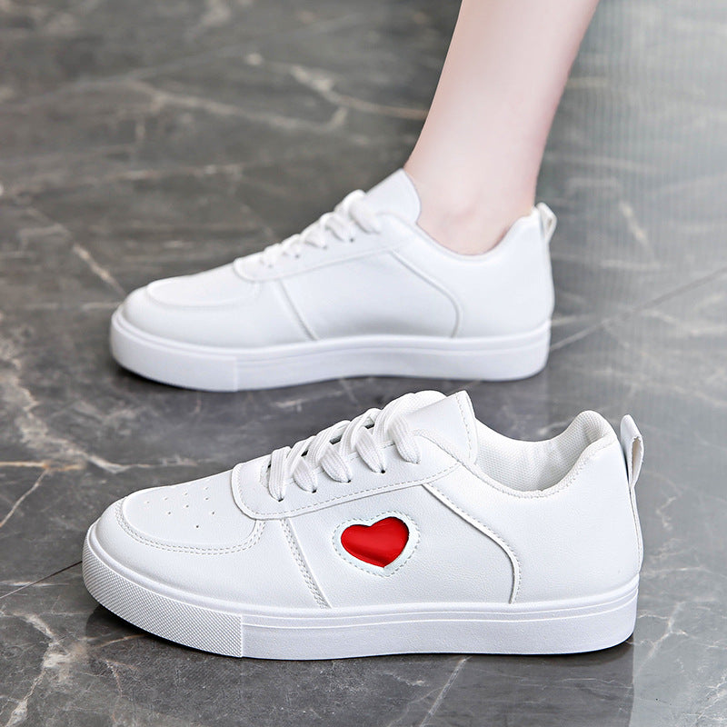 Damen Sneakers mit Herzdetails und komfortabler Dämpfung R&B