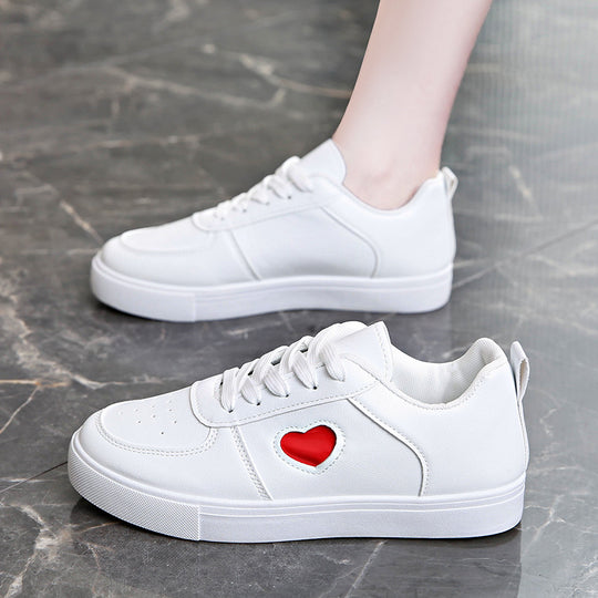 Damen Sneakers mit Herzdetails und komfortabler Dämpfung R&B