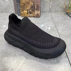 Damen Komfortable Slip-On Sneakers mit atmungsaktivem Obermaterial