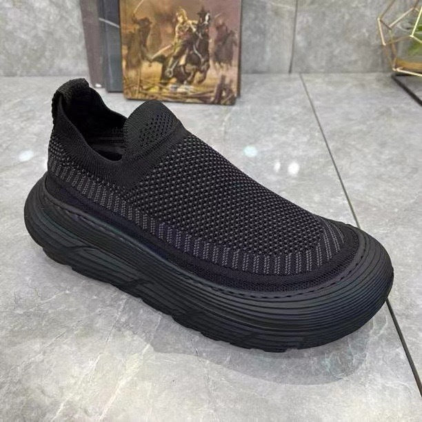 Damen Komfortable Slip-On Sneakers mit atmungsaktivem Obermaterial