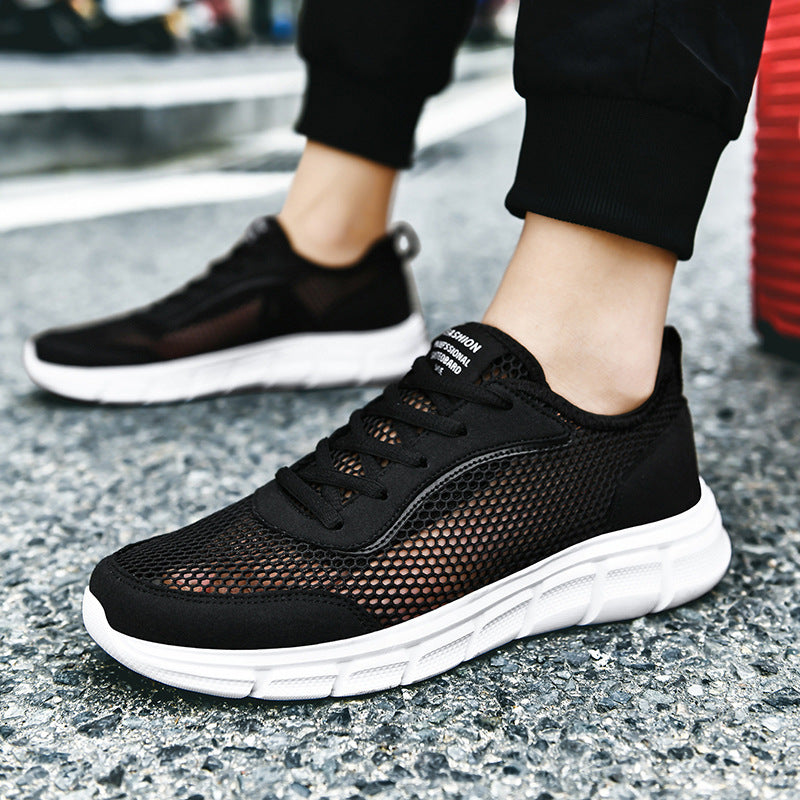 Damen Leichte Mesh-Sneaker mit dämpfender Sohle und atmungsaktiver Konstruktion