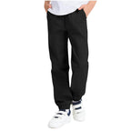 Jungen Freizeit-Hose mit elastischem Bund und Seitentaschen R&B
